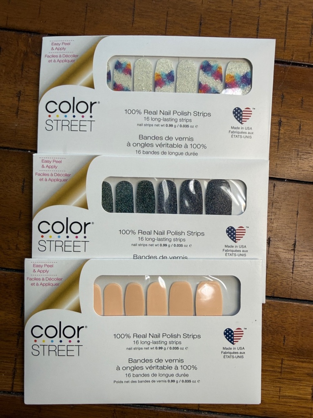 Color Street Real Nail Polish Strips Havana Honey Paint the Town SoHo Ver It